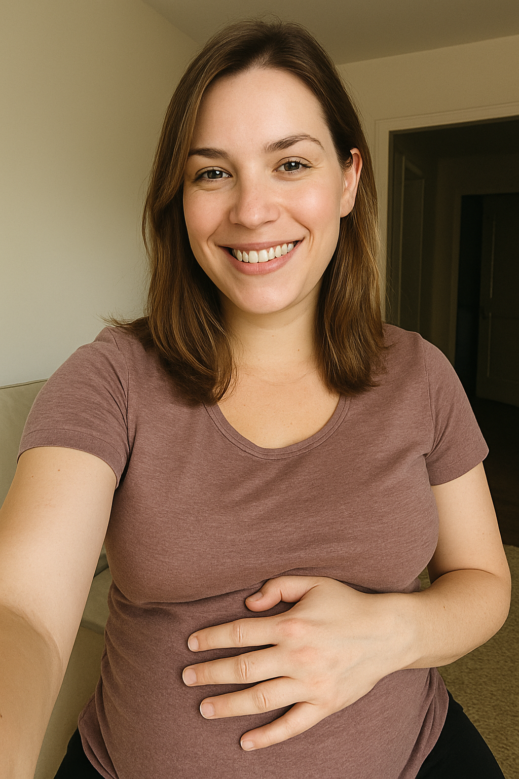 Juliana M. - Grávida de 7 meses